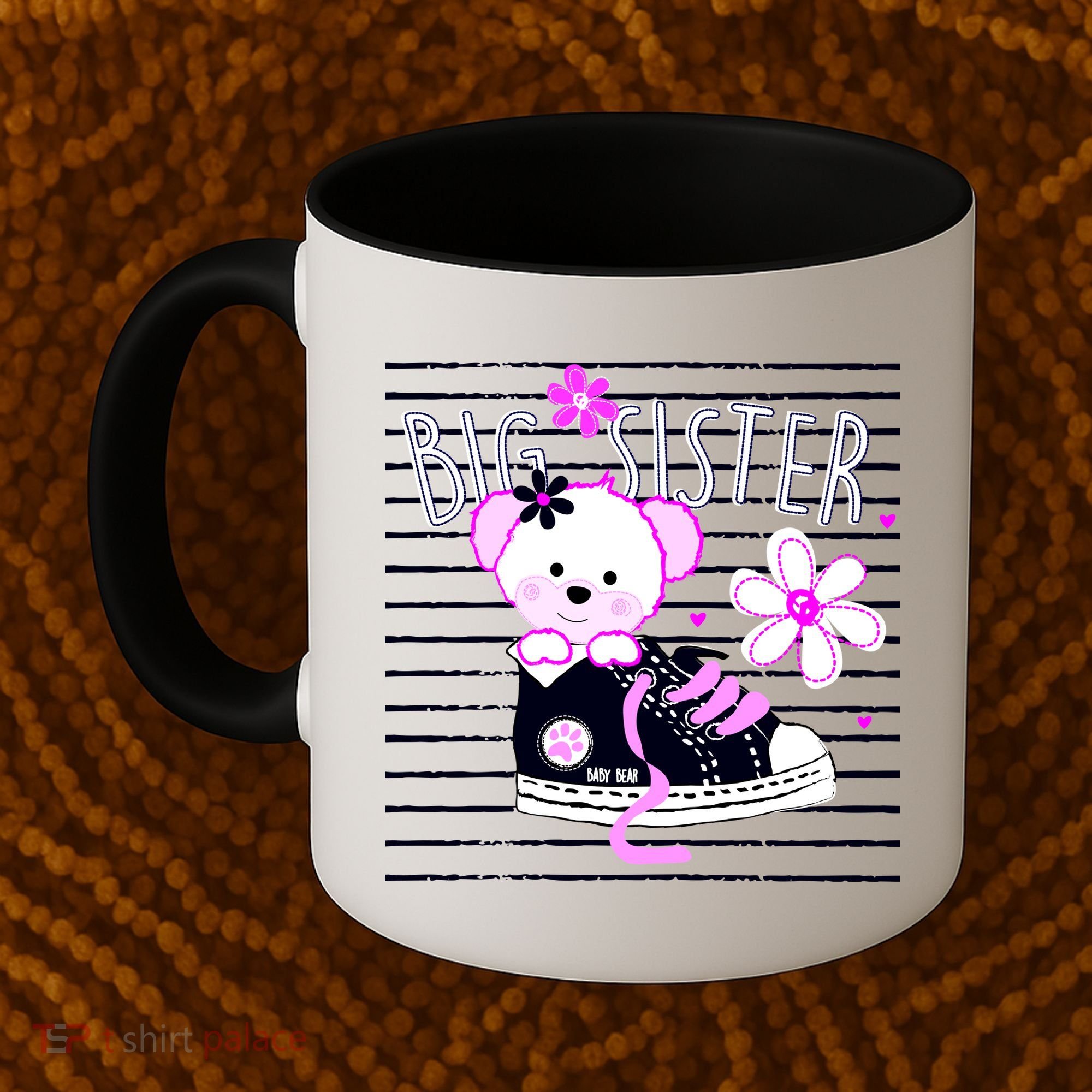 Big Sister Teddy Bear Coffee Mug