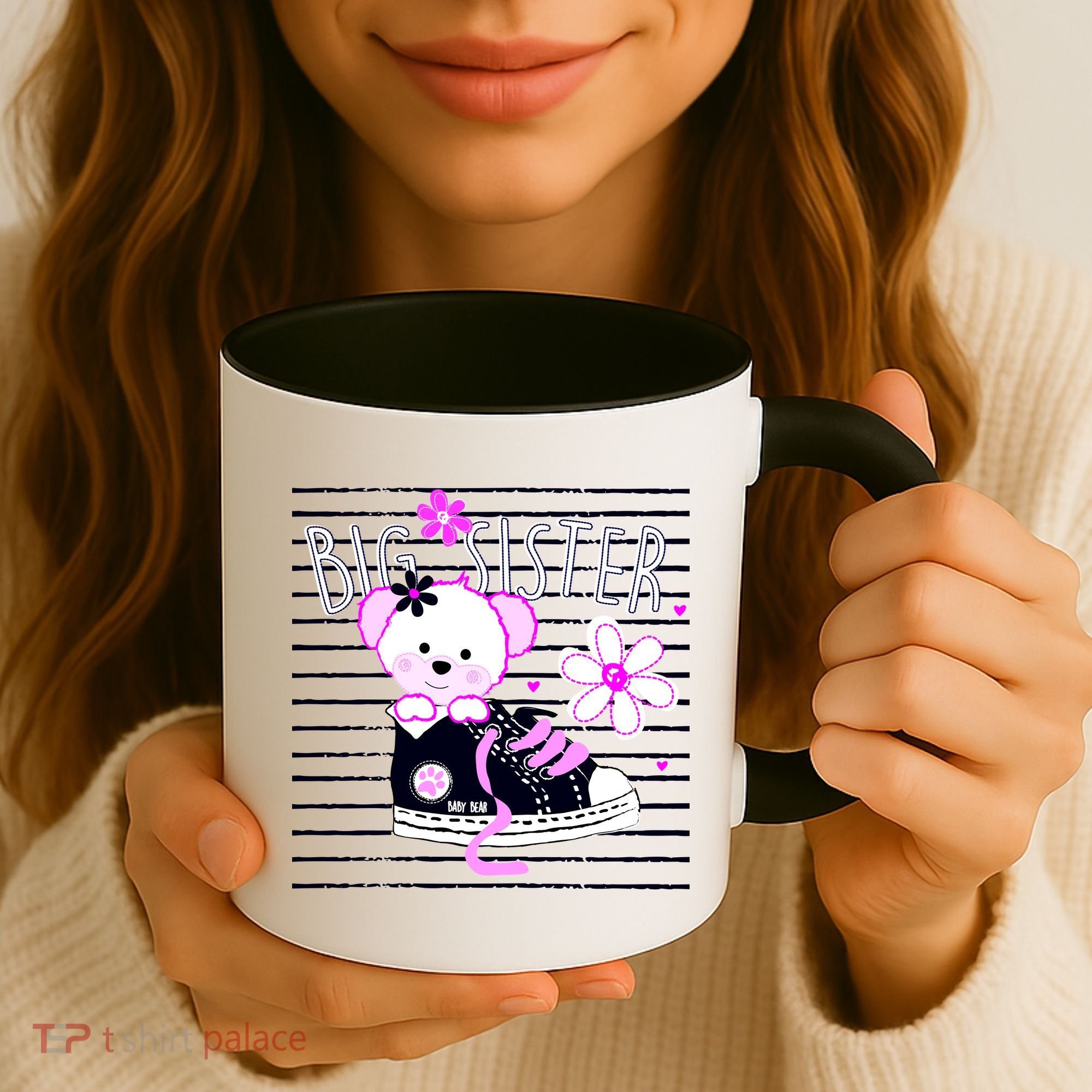 Big Sister Teddy Bear Coffee Mug