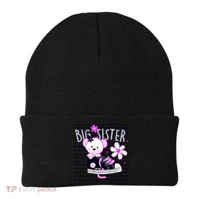 Big Sister Teddy Bear Beanie