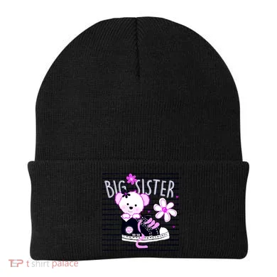 Big Sister Teddy Bear Beanie