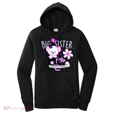 Big Sister Teddy Bear Women's Hoodie