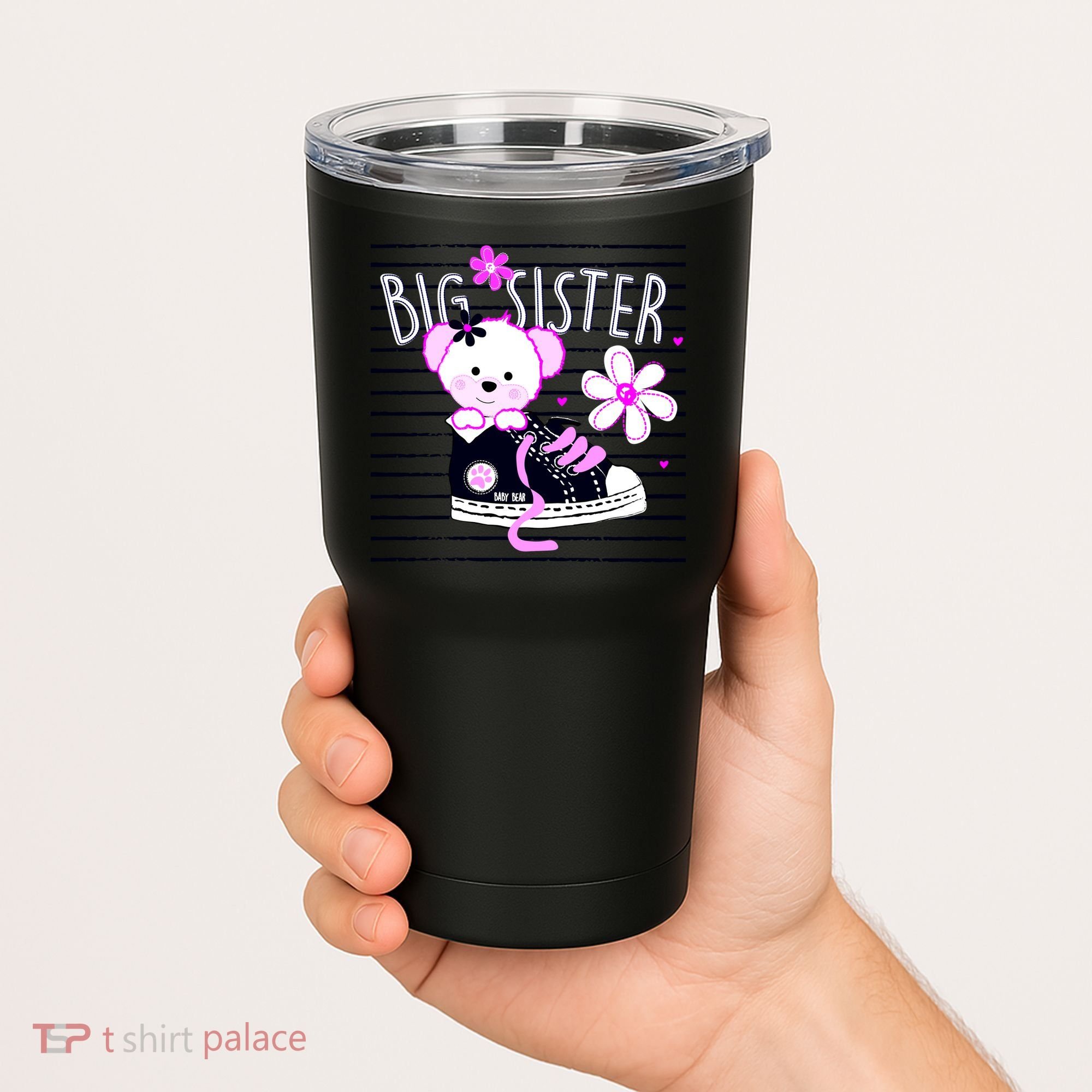Big Sister Teddy Bear Tumbler