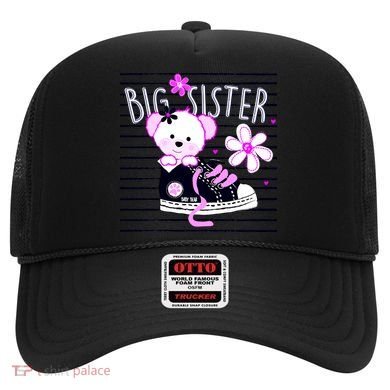 Big Sister Teddy Bear Hat