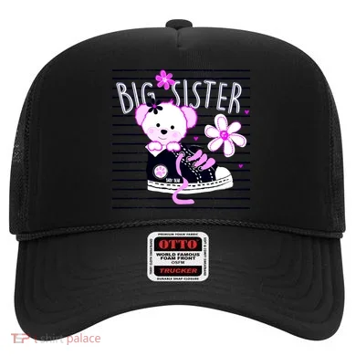 Big Sister Teddy Bear Hat