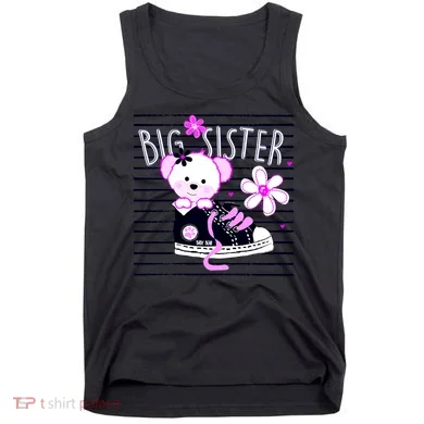 Big Sister Teddy Bear Tank Top