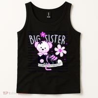 Big Sister Teddy Bear Tank Top thumb 2