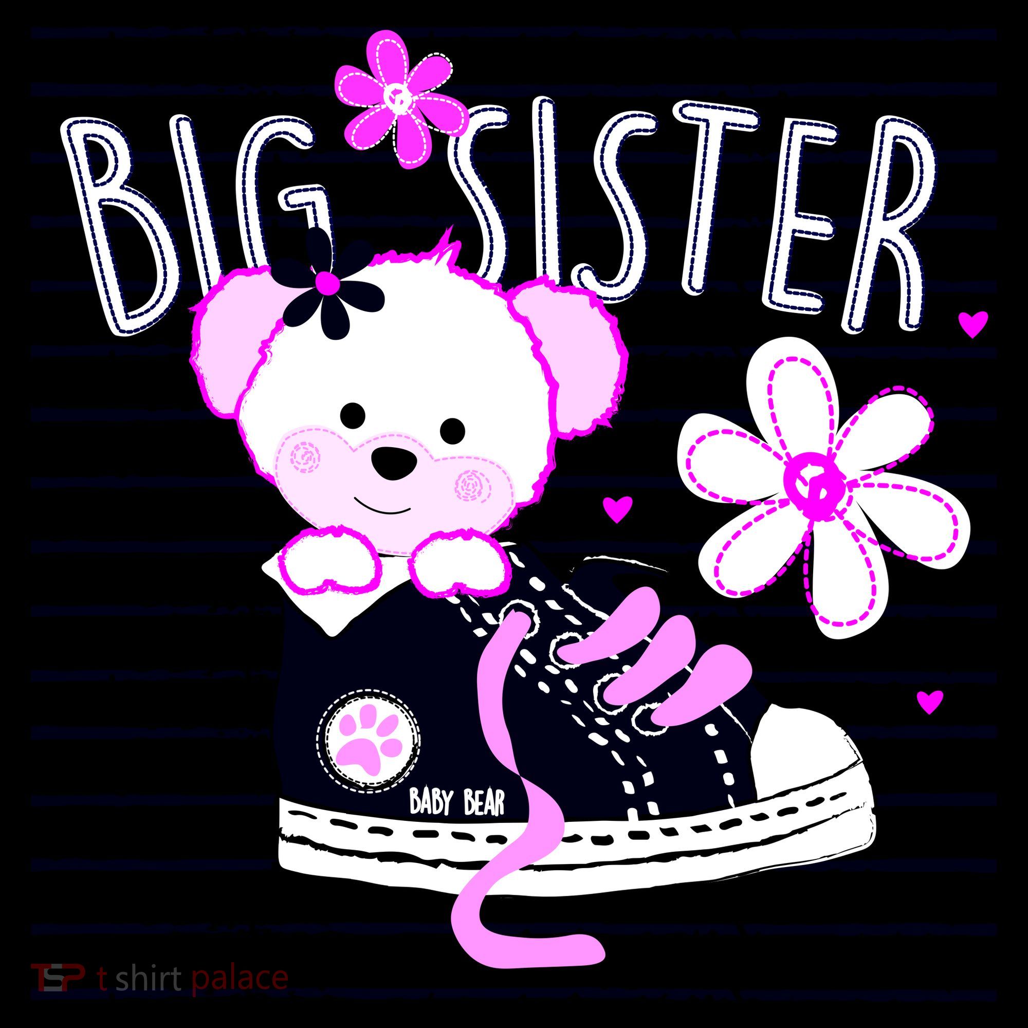 Big Sister Teddy Bear Visor