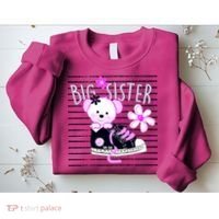 Big Sister Teddy Bear Sweatshirt thumb 2