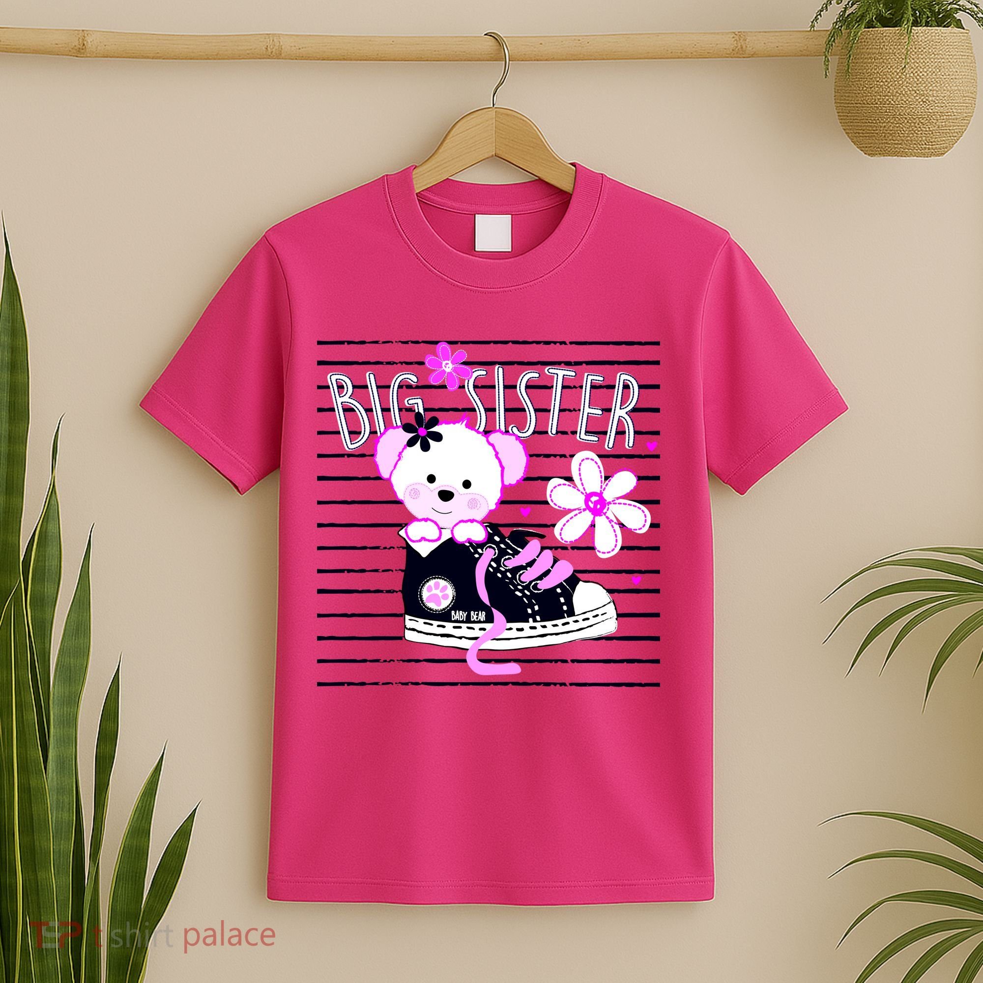 Big Sister Teddy Bear T-Shirt