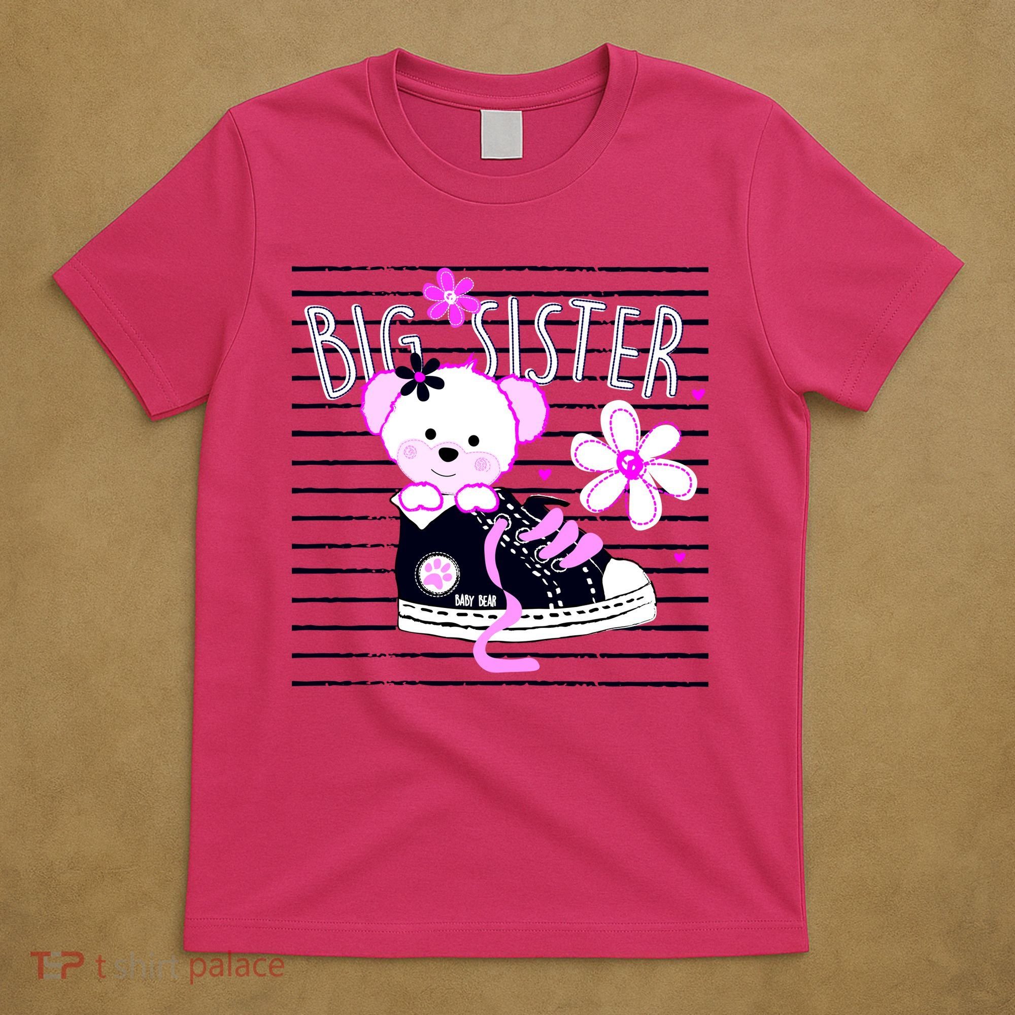 Big Sister Teddy Bear T-Shirt