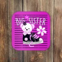Big Sister Teddy Bear Coaster thumb 0
