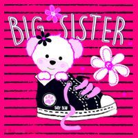 Big Sister Teddy Bear Mousepad thumb 1