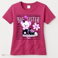 Big Sister Teddy Bear Women's T-Shirt thumb 0