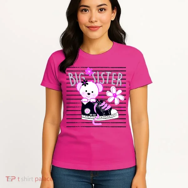 Big Sister Teddy Bear Women's T-Shirt