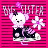 Big Sister Teddy Bear Women's T-Shirt thumb 6