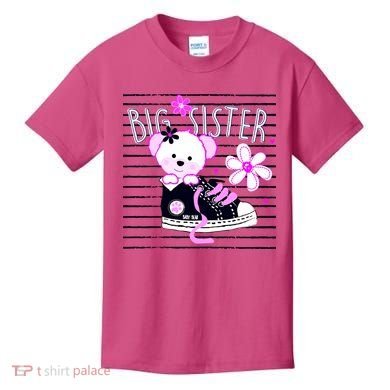 Big Sister Teddy Bear Kids T-Shirt