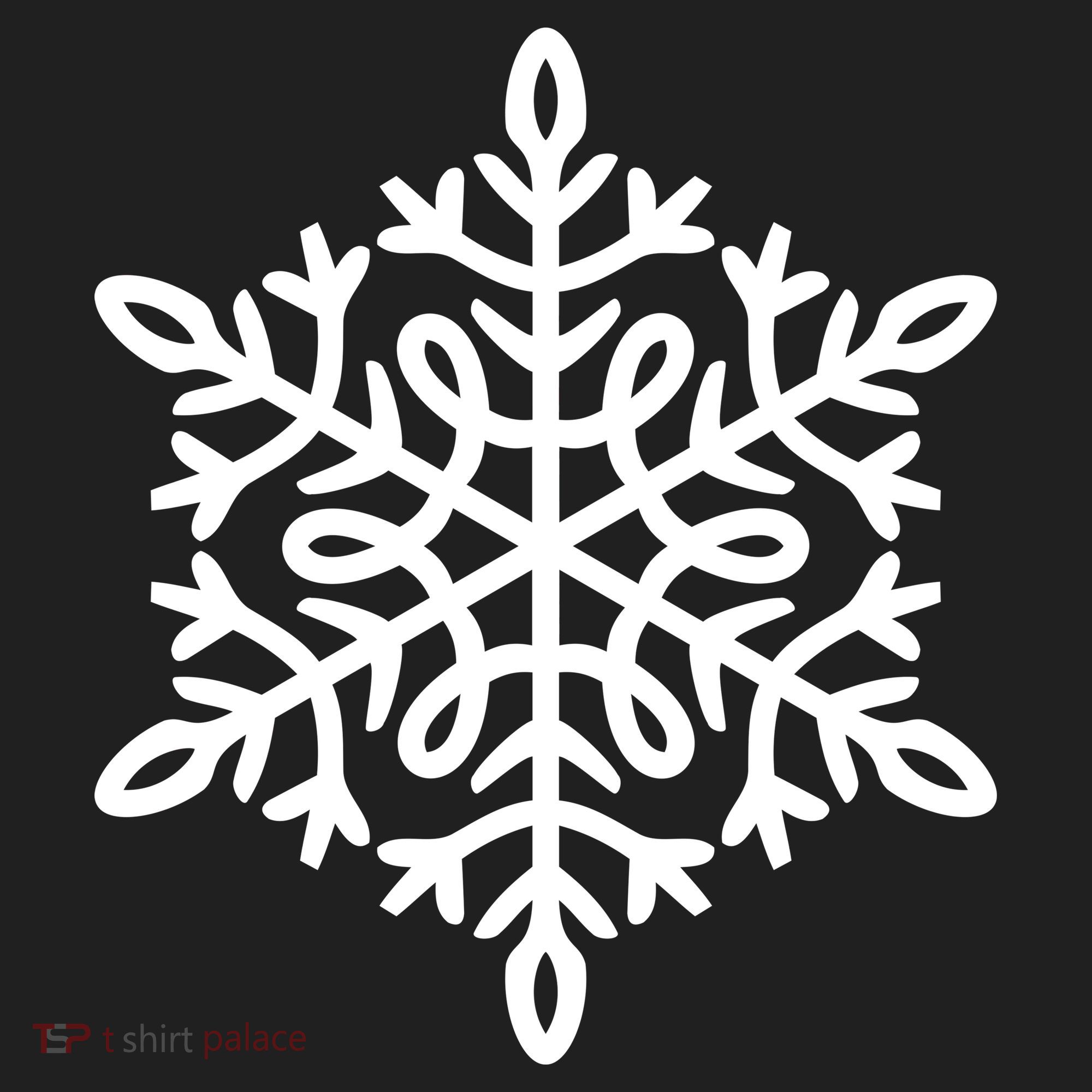 Big Snowflakes Christmas Beanie