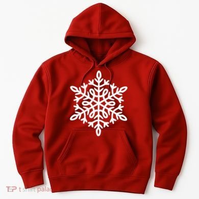 Big Snowflakes Christmas Hoodie