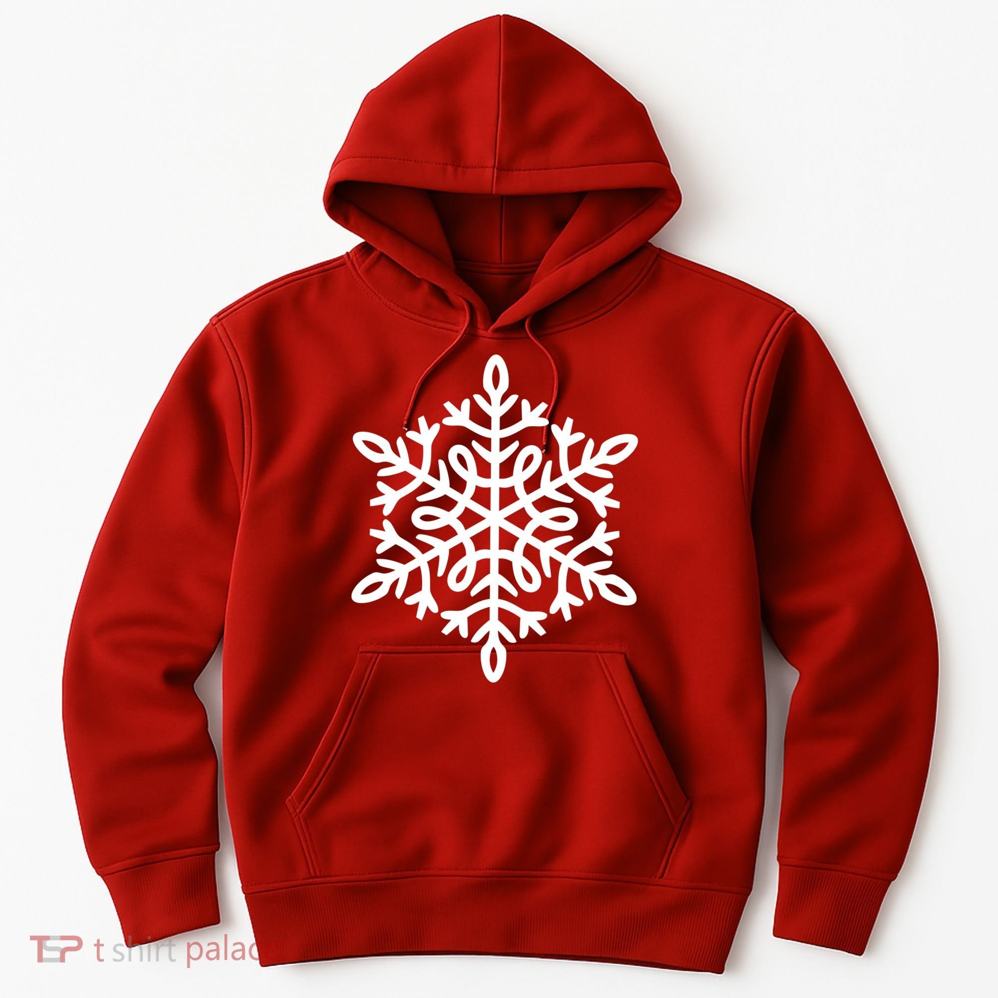 Big Snowflakes Christmas Hoodie