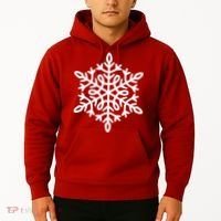 Big Snowflakes Christmas Hoodie thumb 2