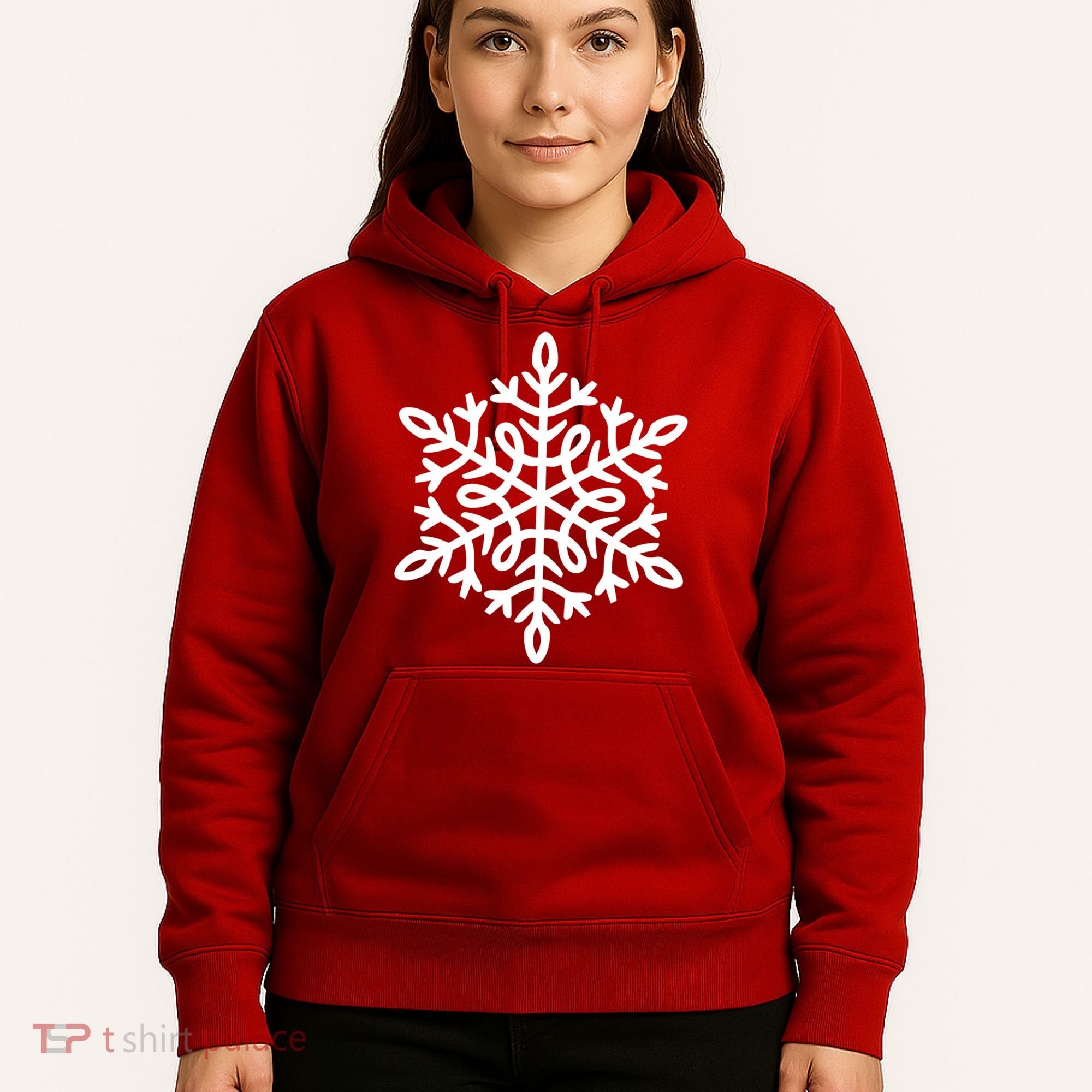 Big Snowflakes Christmas Hoodie