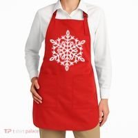 Big Snowflakes Christmas Apron thumb 2