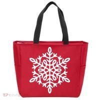 Big Snowflakes Christmas Tote Bag thumb 0