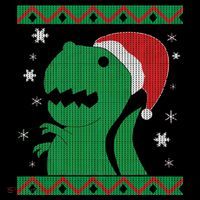 Big T-Rex Ugly Christmas Coffee Mug thumb 5