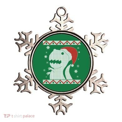 Big T-Rex Ugly Christmas Ornament