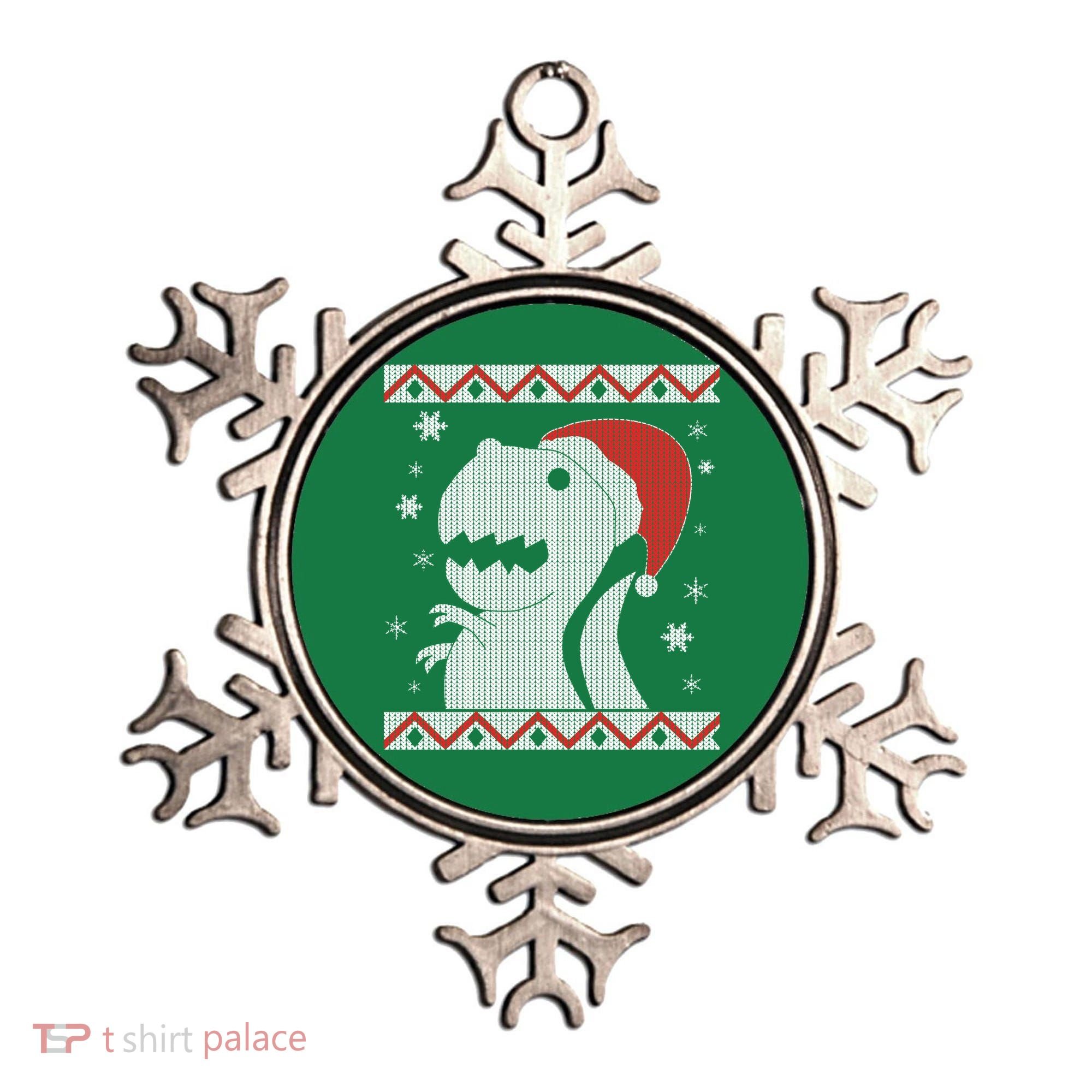Big T-Rex Ugly Christmas Ornament