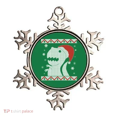 Big T-Rex Ugly Christmas Ornament