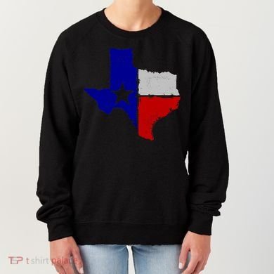 Big Texas Flag Vintage Women's Sweatshirt