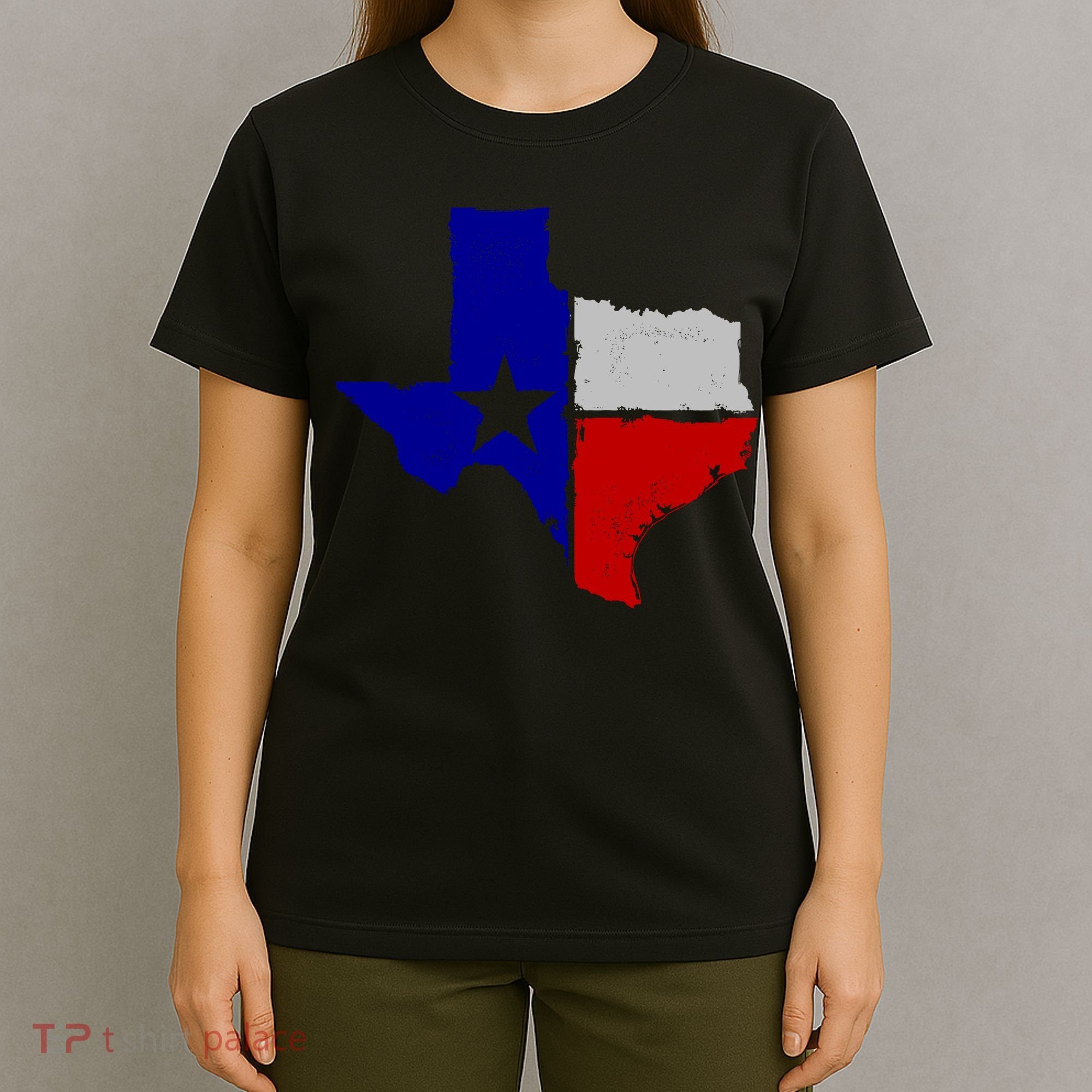 Big Texas Flag Vintage T-Shirt