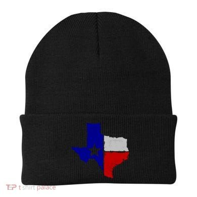 Big Texas Flag Vintage Beanie