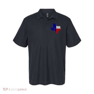 Big Texas Flag Vintage Polo