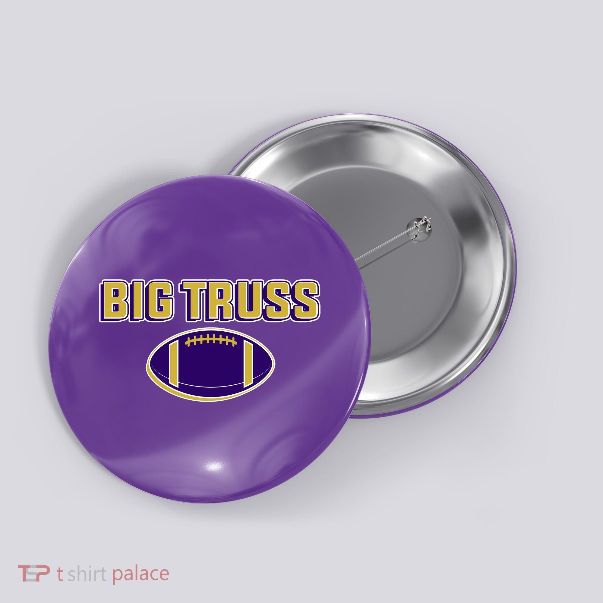 Big Truss Baltimore Football Button