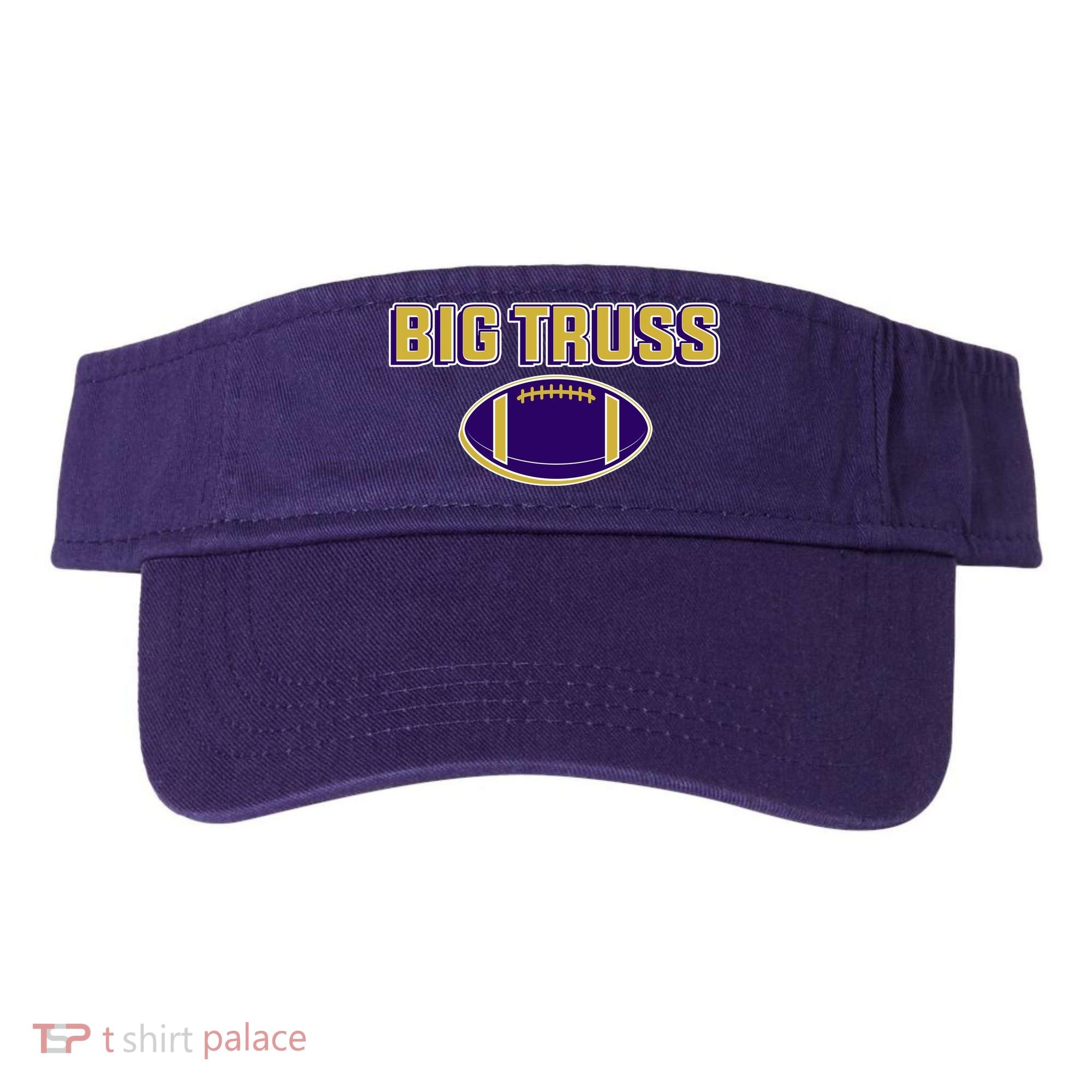 Big Truss Baltimore Football Visor