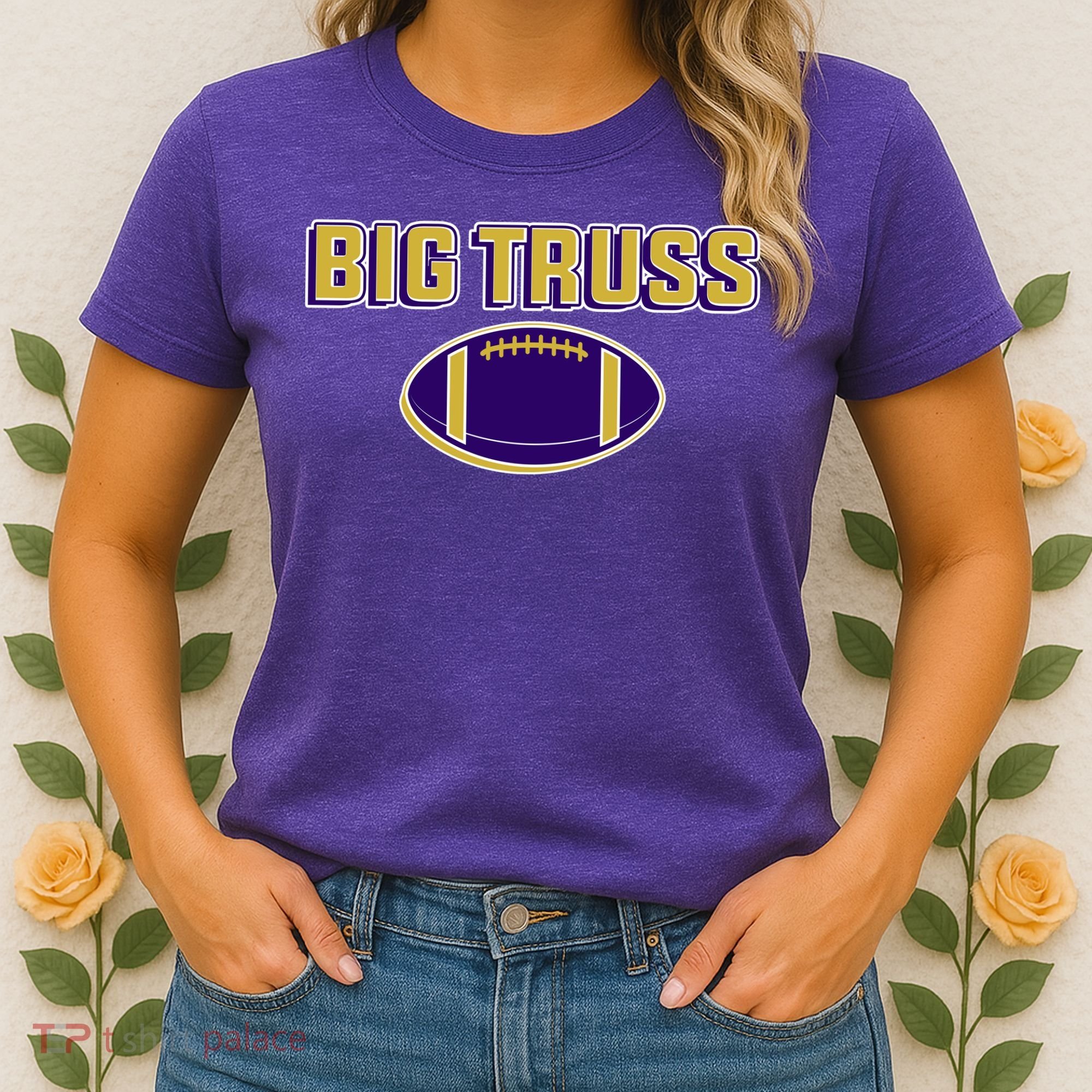 Big Truss Baltimore Football Women's T-Shirt