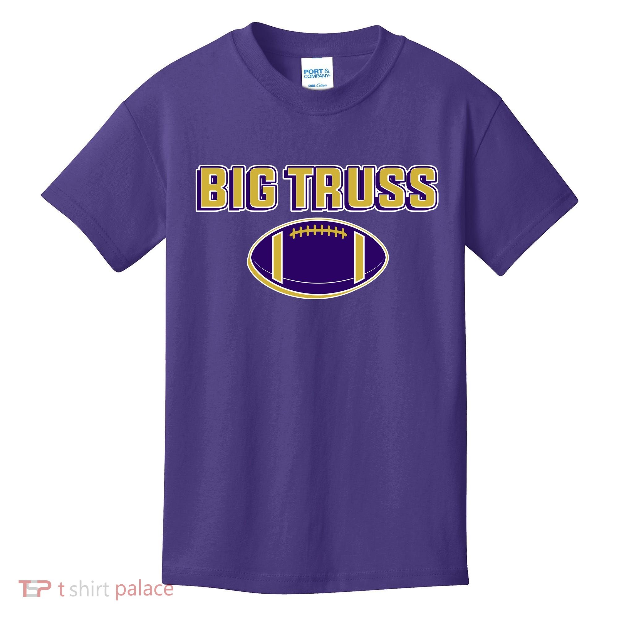 Big Truss Baltimore Football Kids T-Shirt