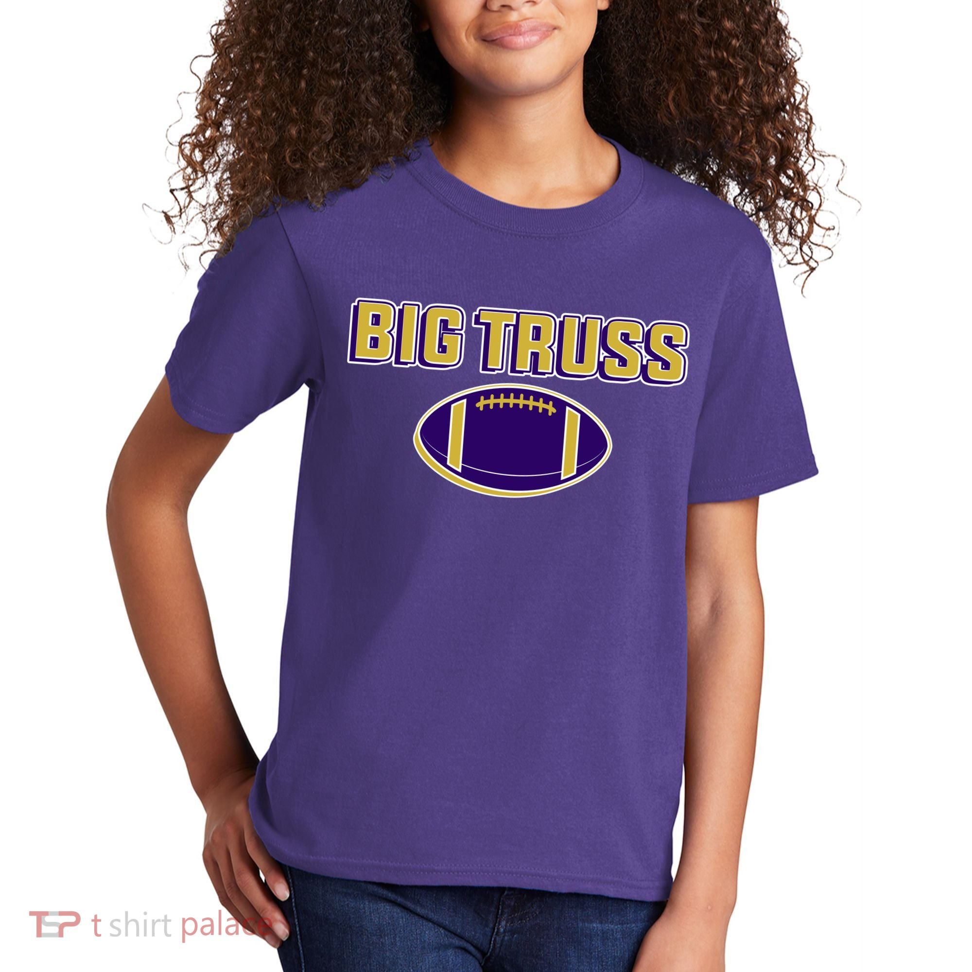 Big Truss Baltimore Football Kids T-Shirt