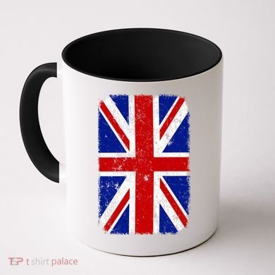 Big Vintage British England Flag Coffee Mug