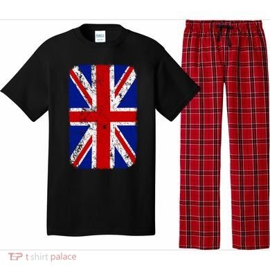 Big Vintage British England Flag Pajama Set