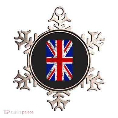 Big Vintage British England Flag Ornament