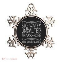 Big Water Unsalted Shark Free The Great Lakes Ornament thumb 0