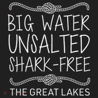 Big Water Unsalted Shark Free The Great Lakes Golf Towel thumb 3