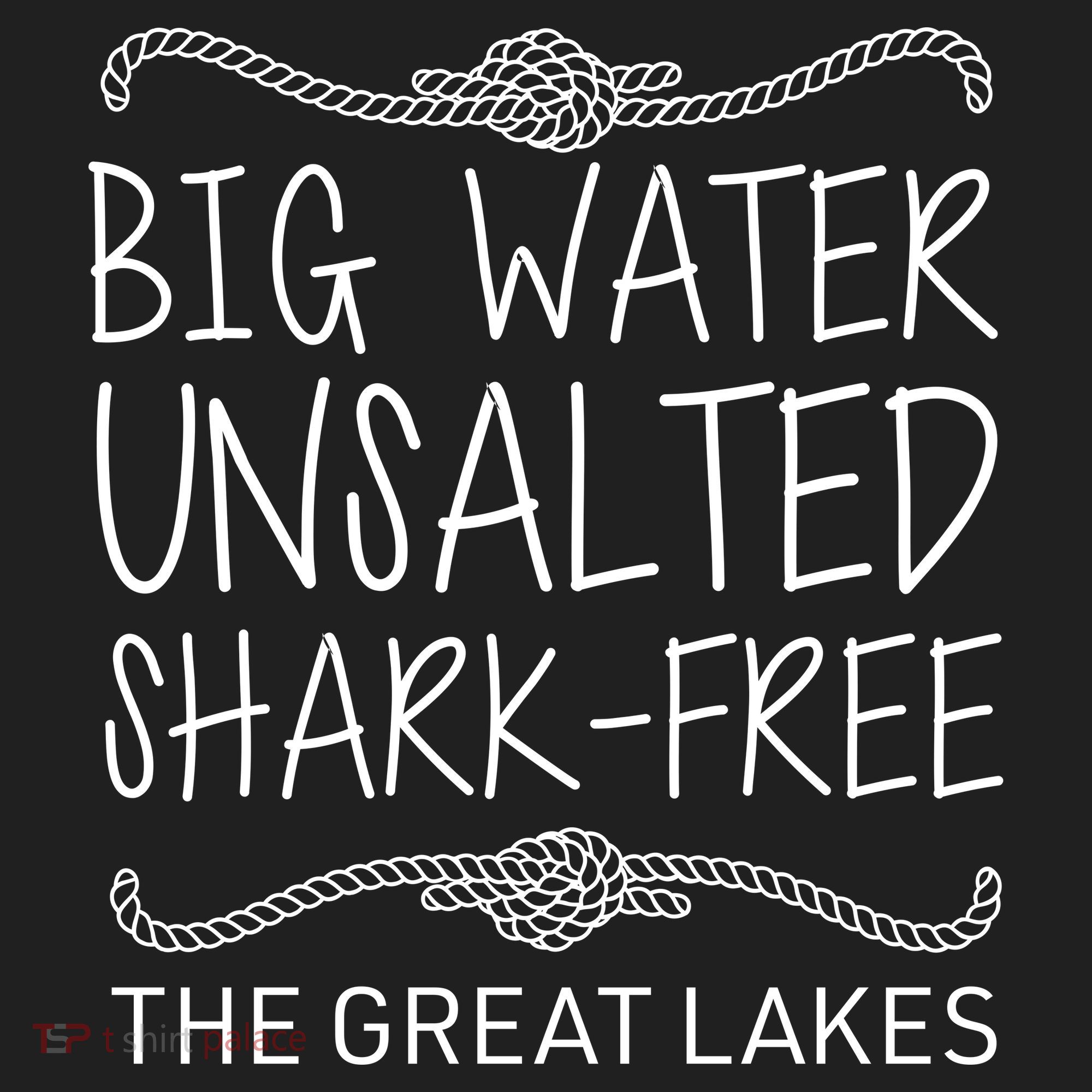 Big Water Unsalted Shark Free The Great Lakes Golf Towel