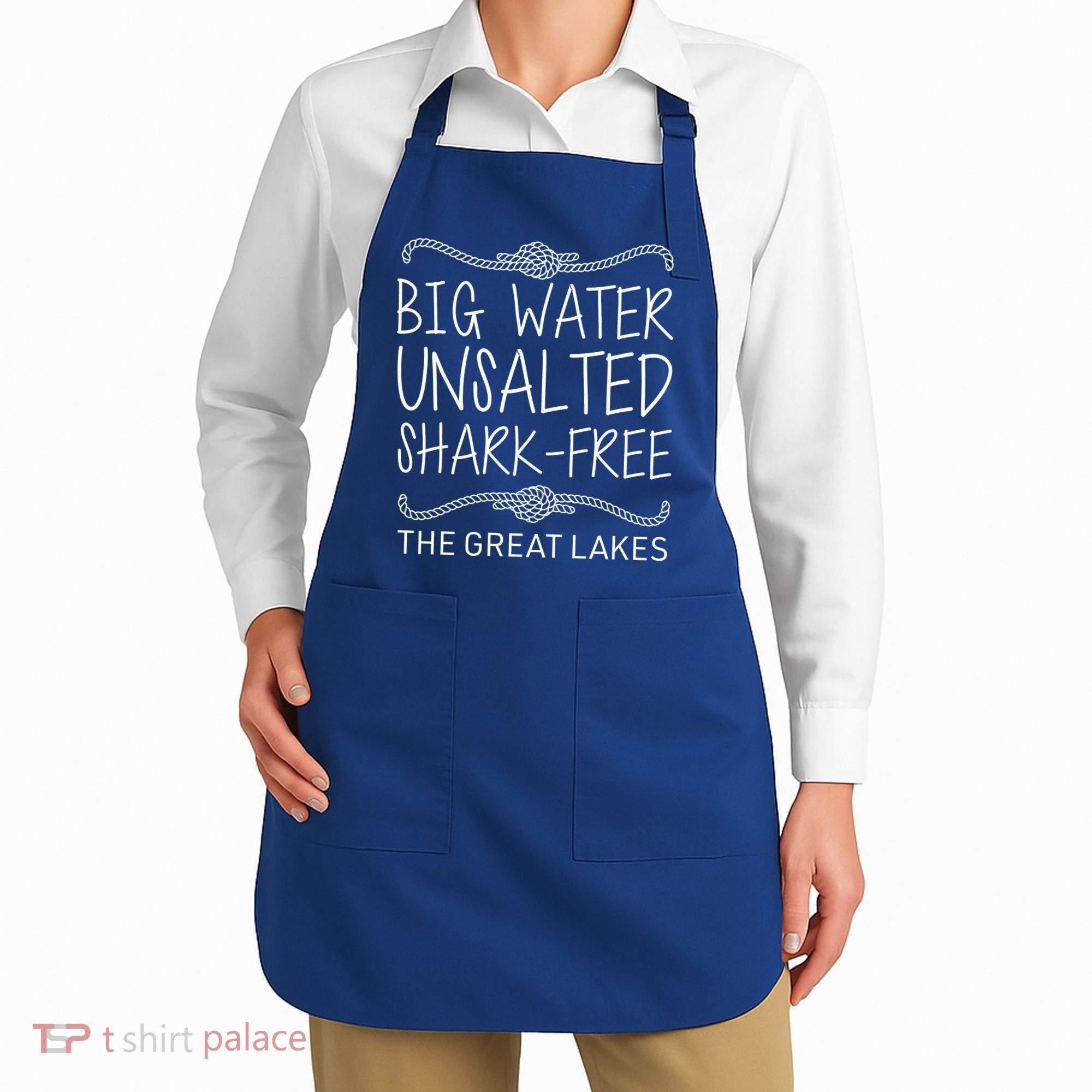 Big Water Unsalted Shark Free The Great Lakes Apron