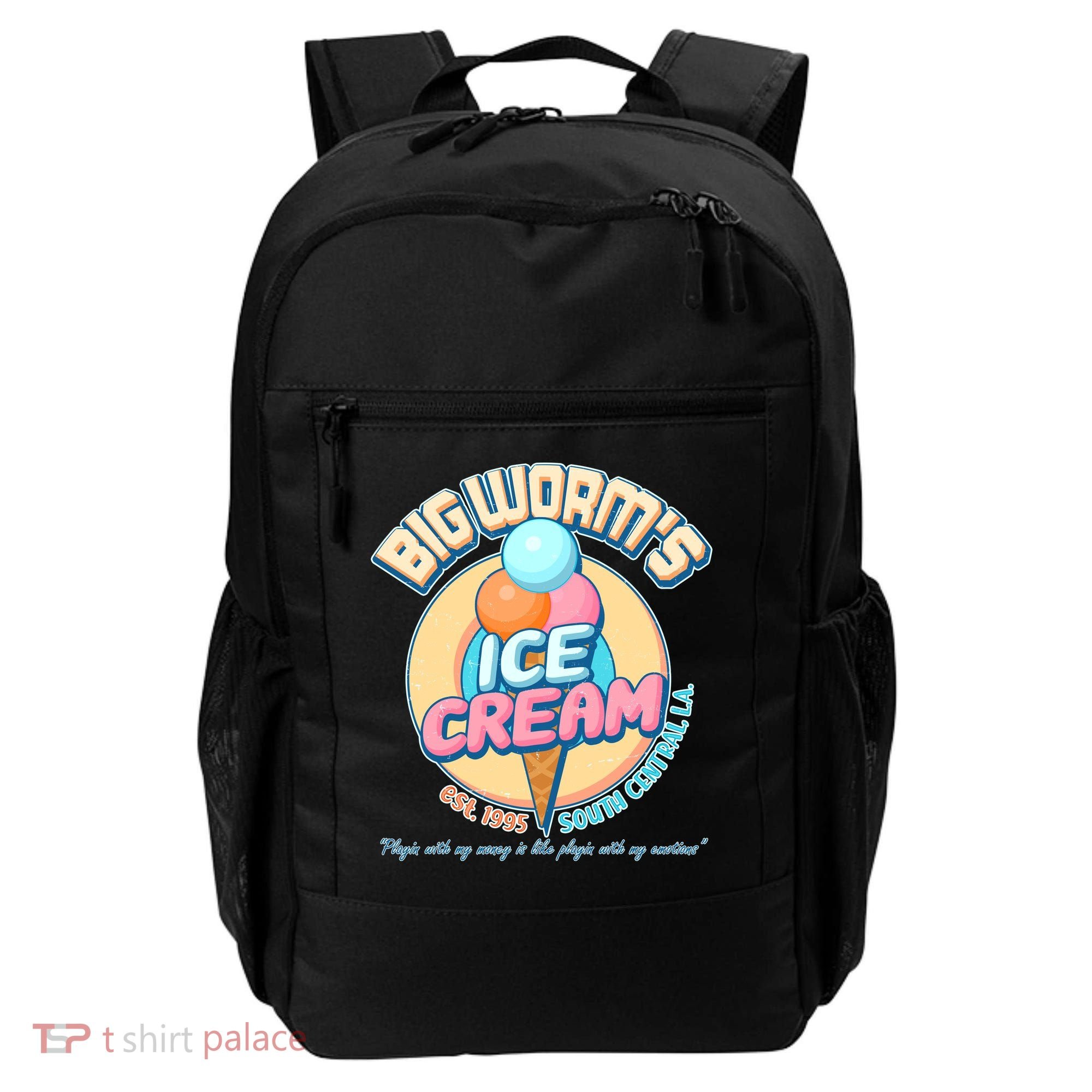 Big Worm's Ice Cream Est 1995 Backpack