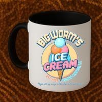 Big Worm's Ice Cream Est 1995 Coffee Mug thumb 2