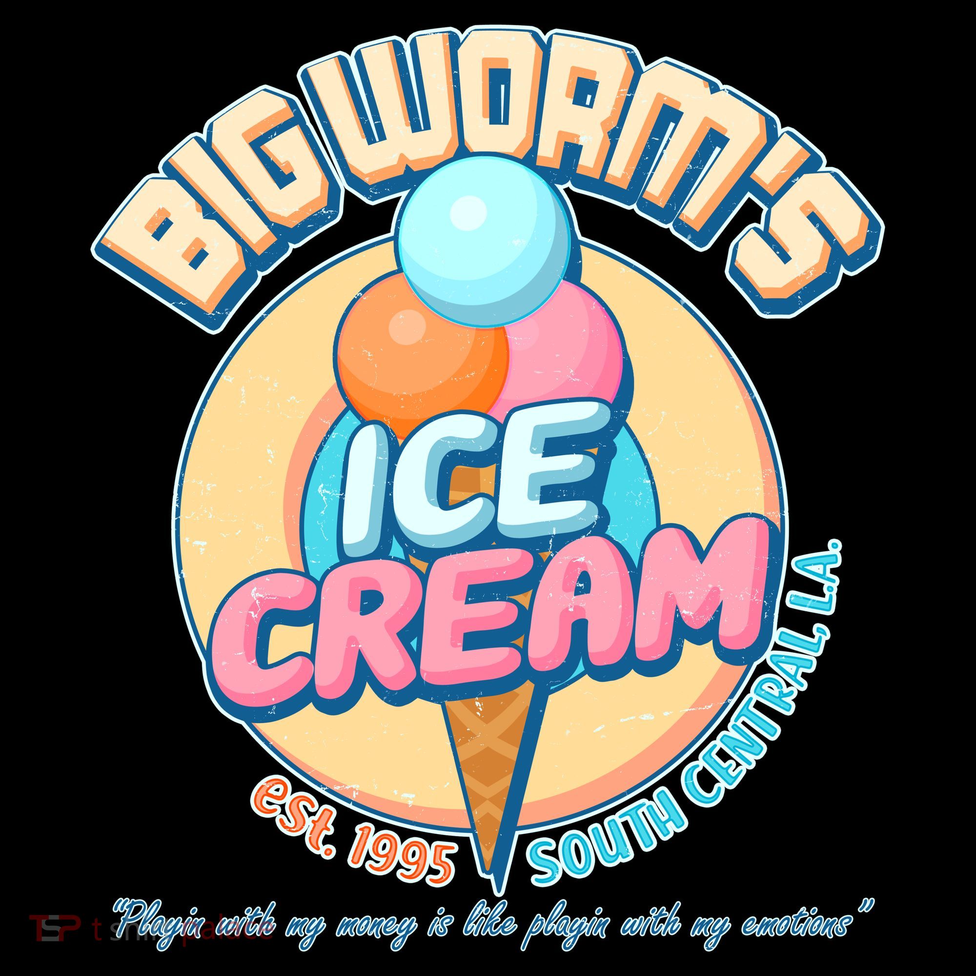 Big Worm's Ice Cream Est 1995 Coffee Mug